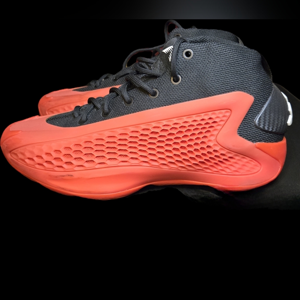 Adidas AE 1 Black and Red Kids Sneakers